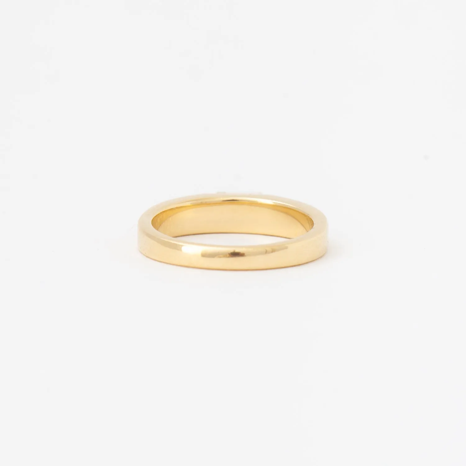 0.80 ct Hexagonal Diamond Signet