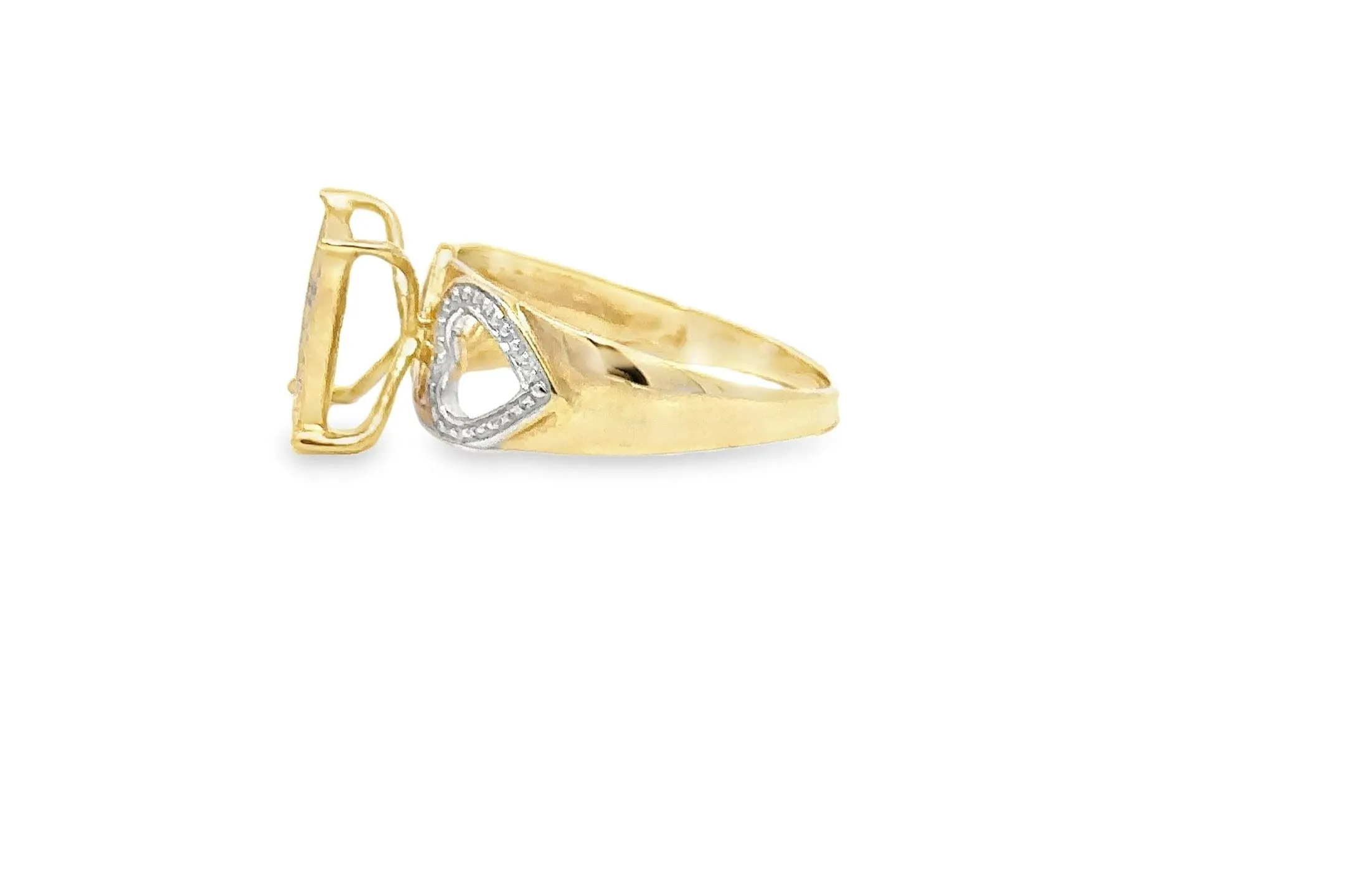 10K Gold 0.10 CTW Diamond Ladies Ring