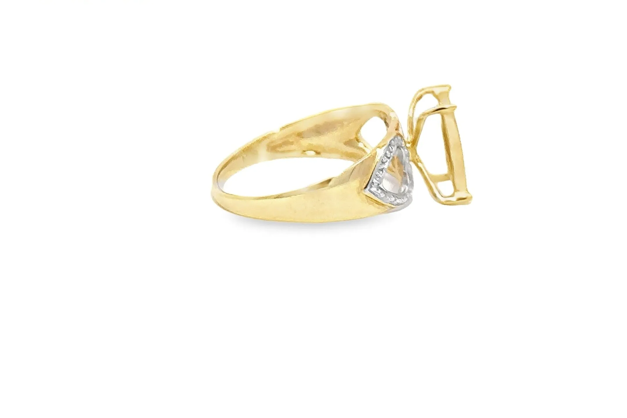 10K Gold 0.10 CTW Diamond Ladies Ring