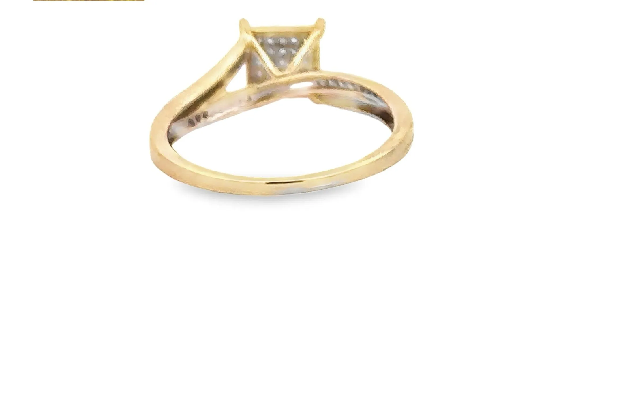10K Gold 0.10 CTW Diamond Ladies Ring