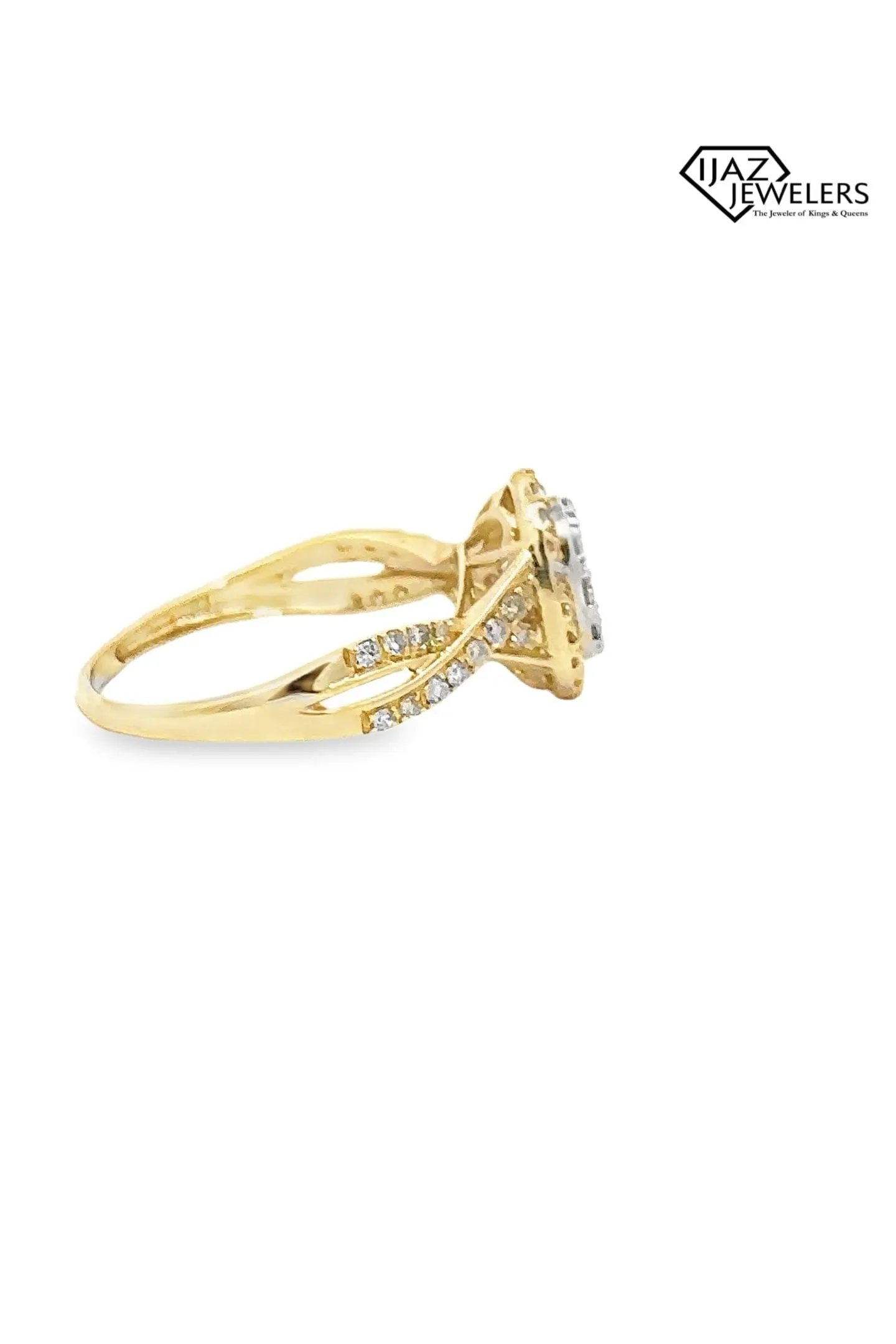 10K gold 0.47 CTW Diamond Ladies Ring