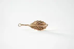 14k Gold Filled 7x21mm LEAF Pendants Charms Blanks Drops Dangles, Gold Filled Leaves, Gold Leaf, Gold Fill Leaf, Gold Nature Leaves Leaf Petal