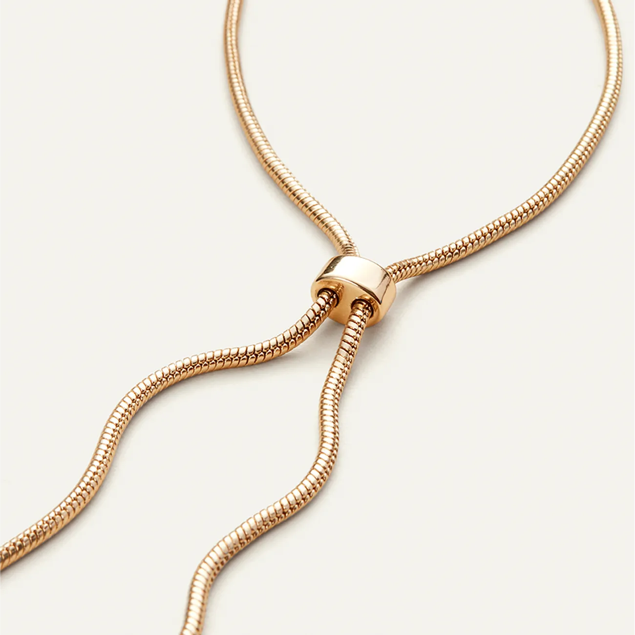 14K Gold Statement Ola Choker Necklace