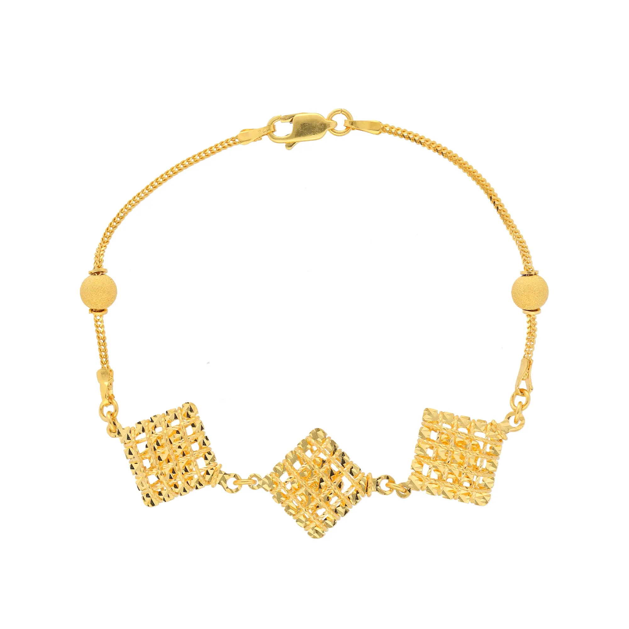 22K Yellow Gold Bracelet (8.4m)