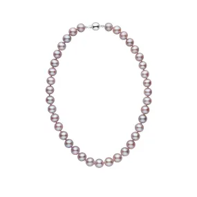 9.5-10.5 mm 16 Inch AAA Lavender Freshwater Pearl Necklace