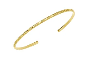Amélie 18K Gold Bangle
