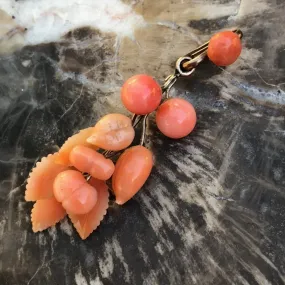 Antique Carved Coral Pendant