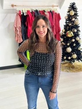 Ariella Embellished Top