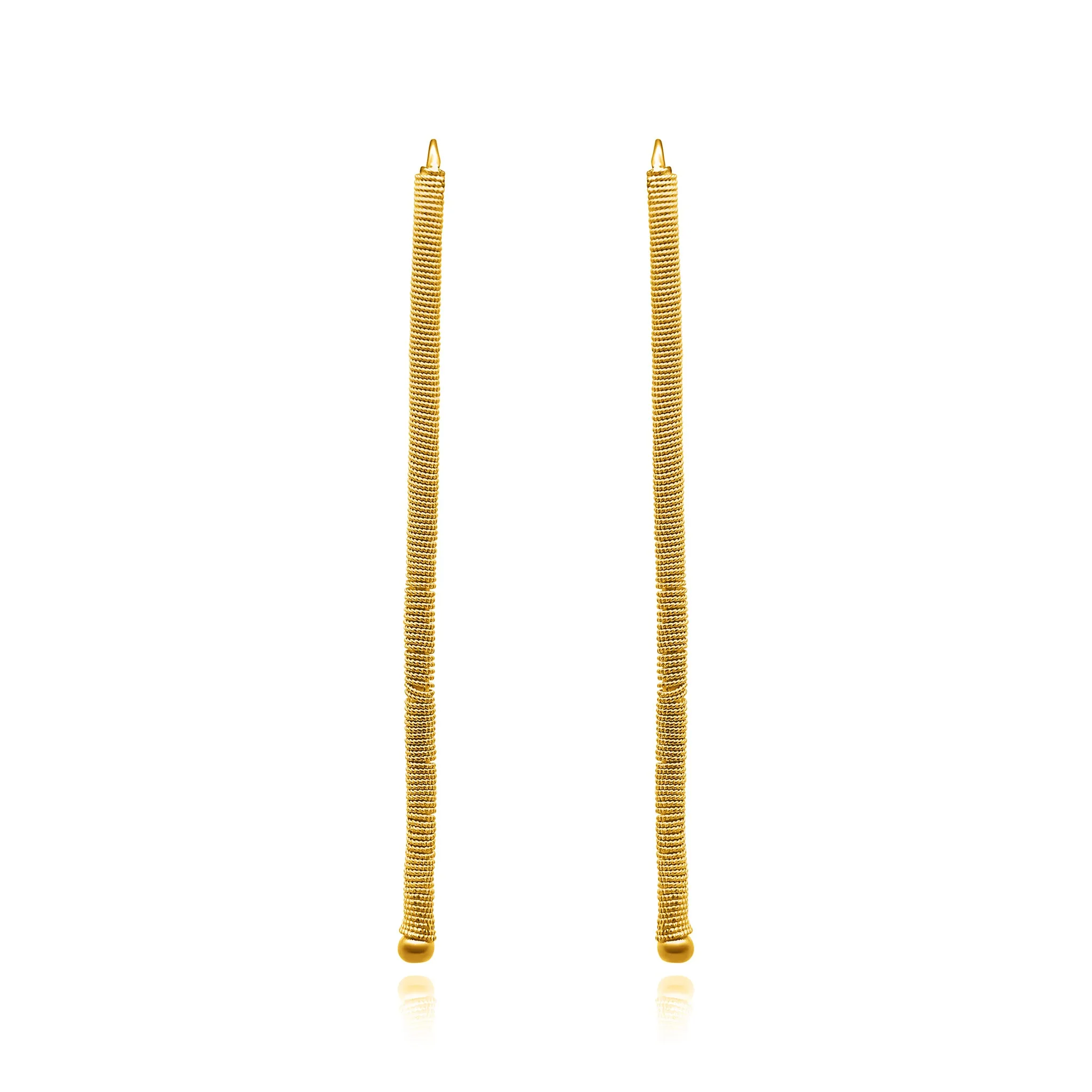 ASHER GOLD LARGE EARRINGS