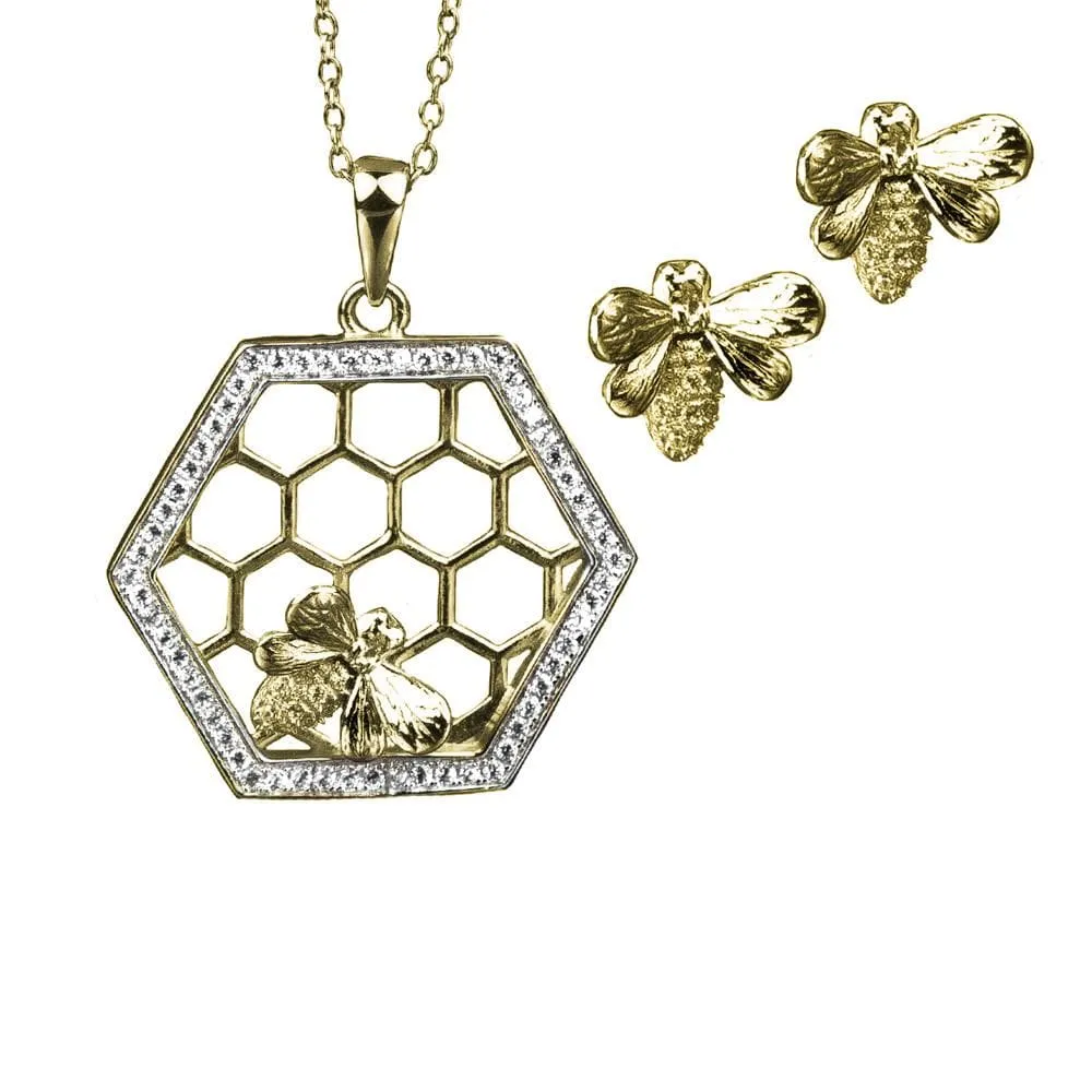 Premium Bee Honeycomb Set - Pure, Natural Honey