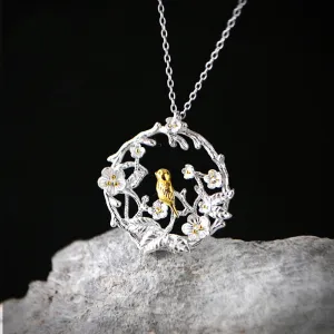 Birdie Pendant Necklace