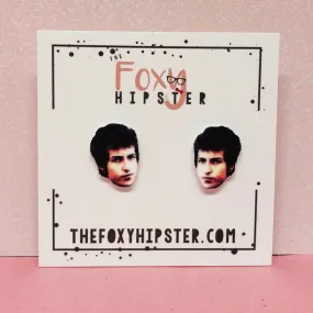 Bob Dylan Stud Earrings