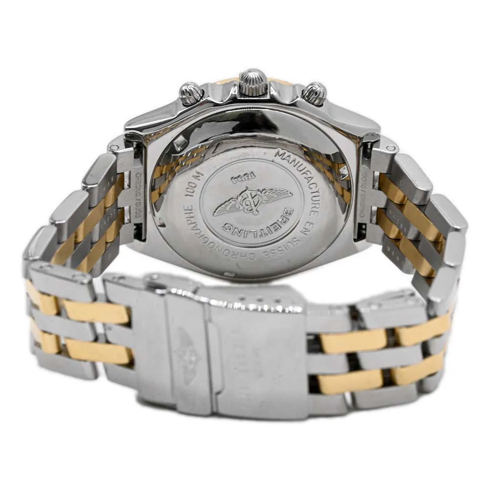 Breitling Mens Chronomat 40mm Two Tone Yellow gold Watch Reference: D13050.1