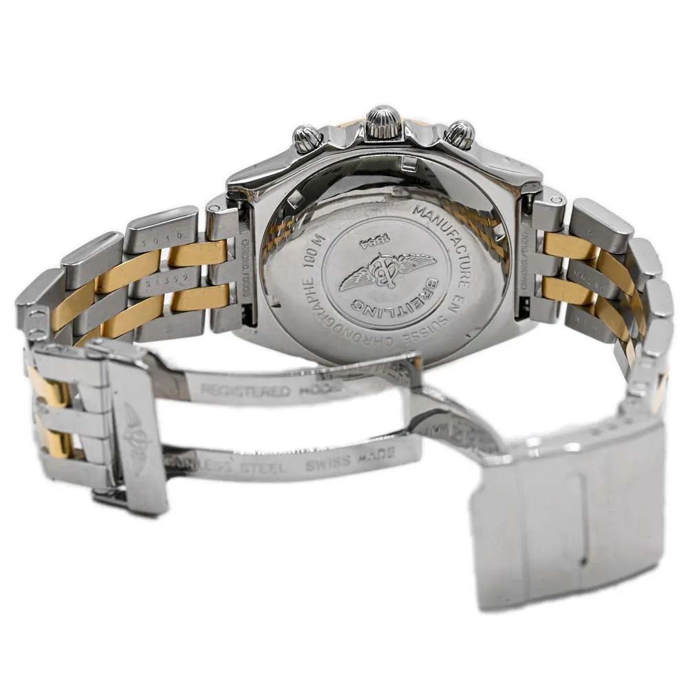 Breitling Mens Chronomat 40mm Two Tone Yellow gold Watch Reference: D13050.1