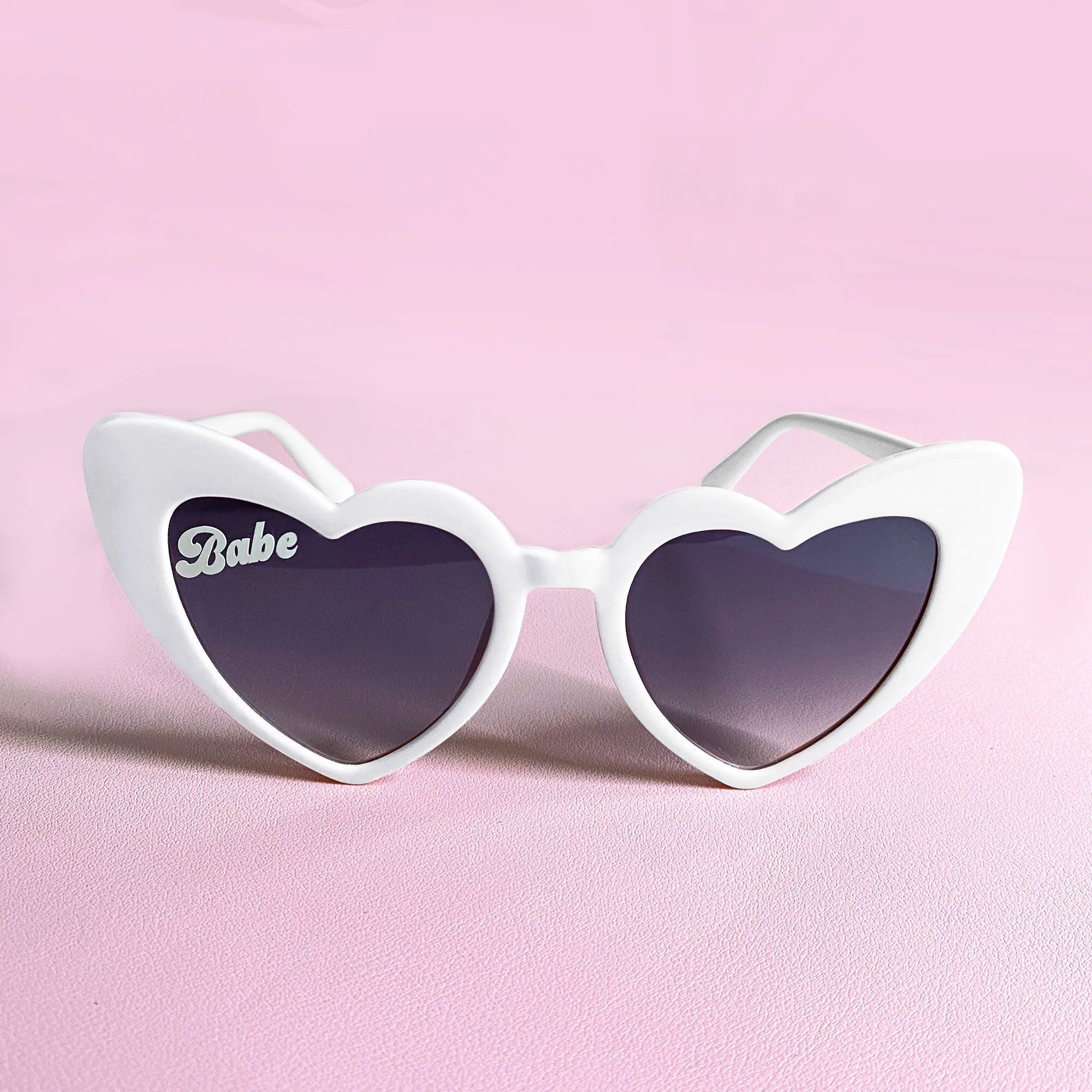 Bride and Babe Heart Sunglasses