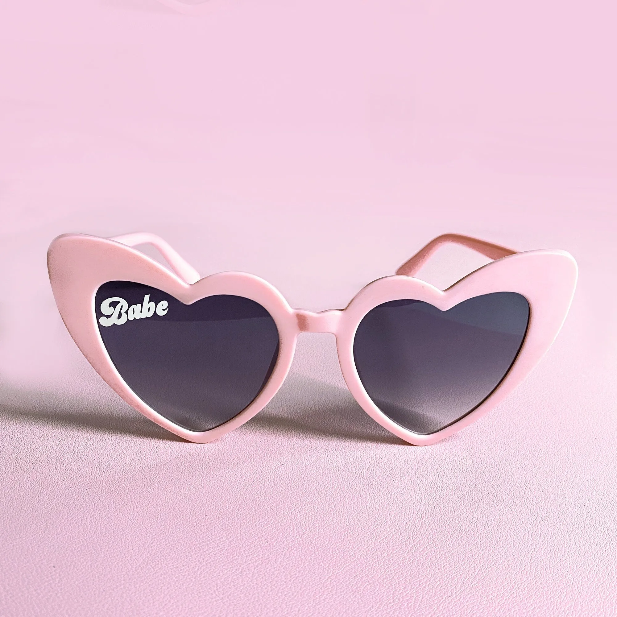 Bride and Babe Heart Sunglasses
