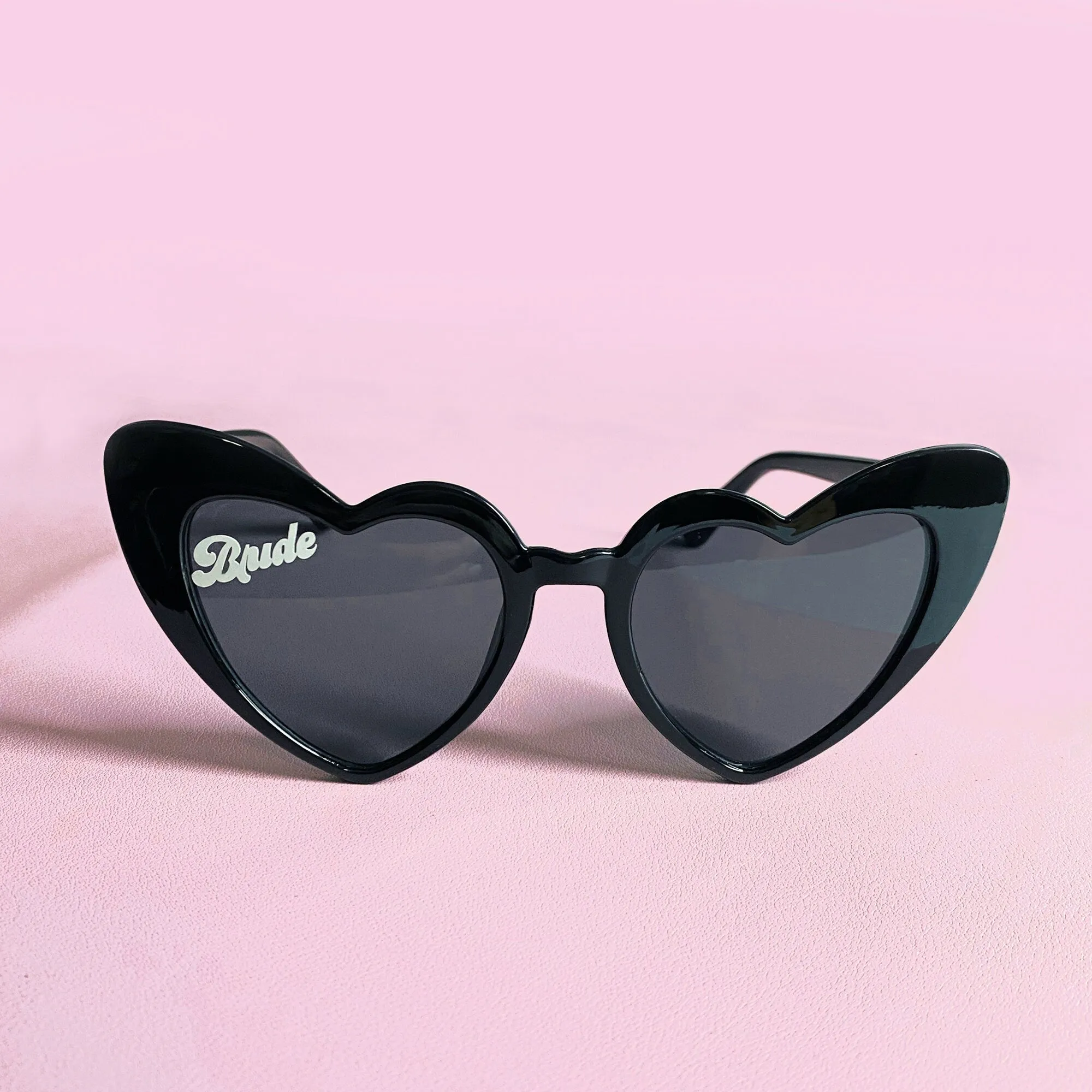 Bride and Babe Heart Sunglasses