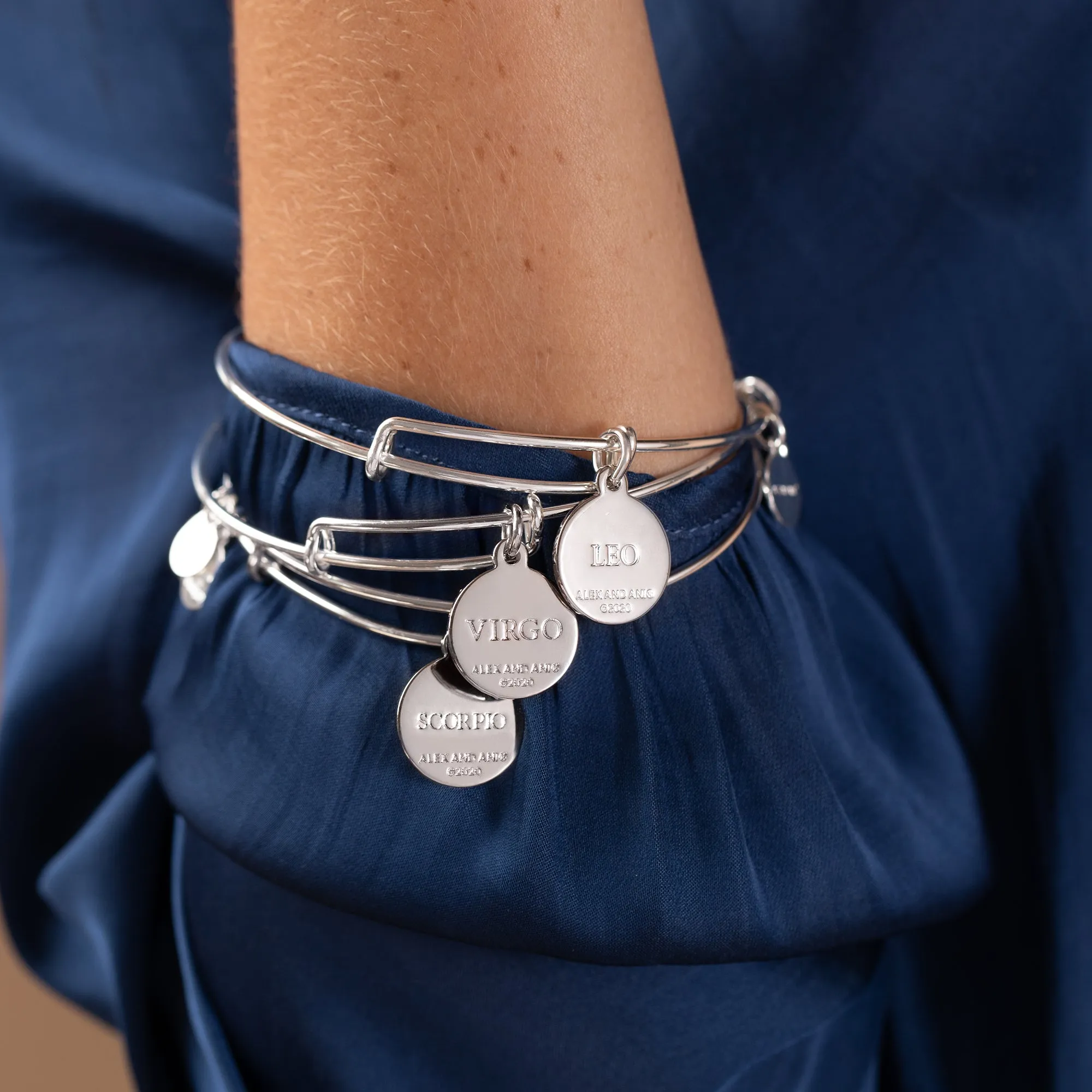 Cancer Zodiac Charm Bangle