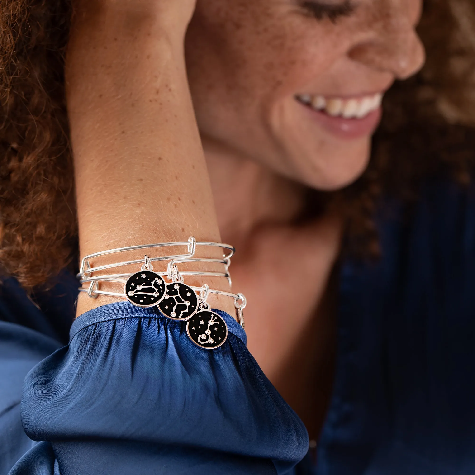 Cancer Zodiac Charm Bangle