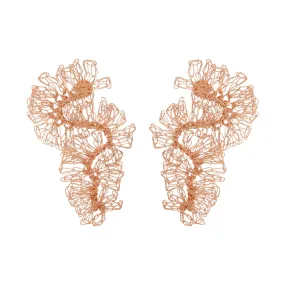 Crisantemo Long Earrings