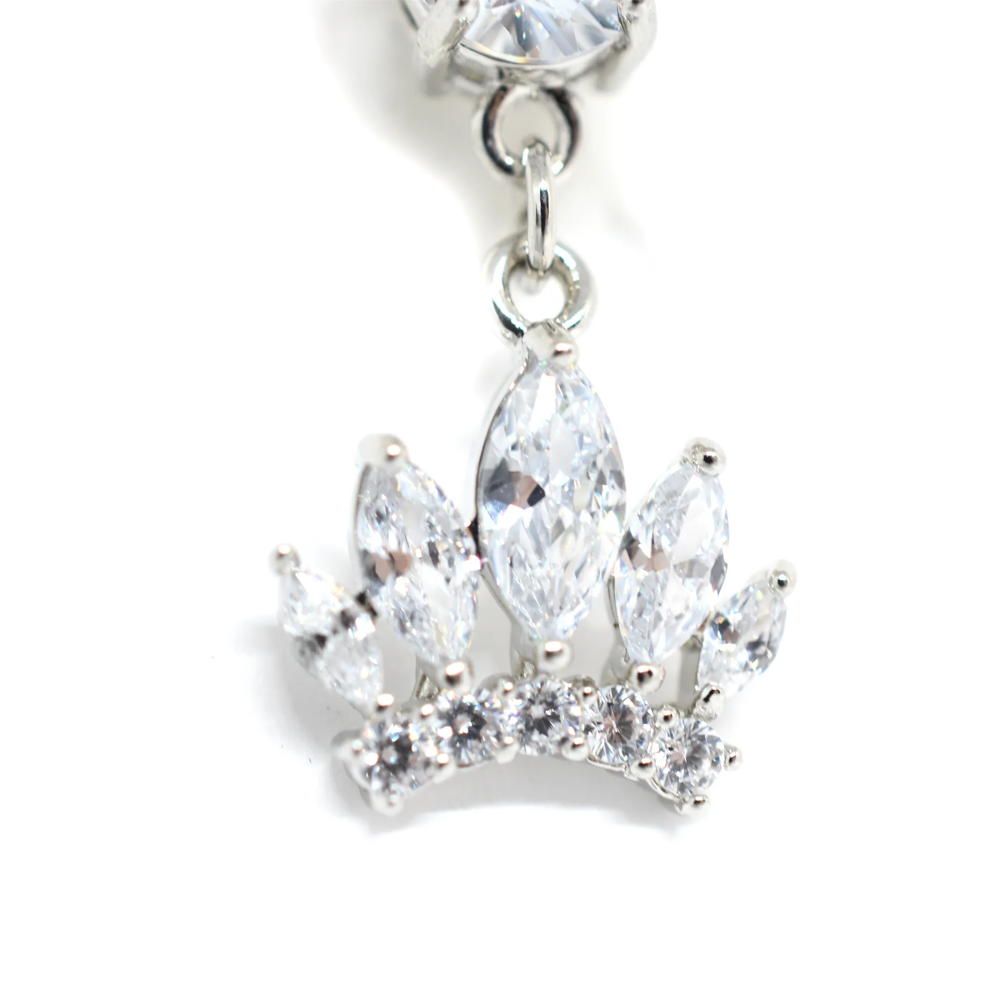 Crown Belly Ring