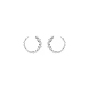  CTW DIAMOND HOOPS
