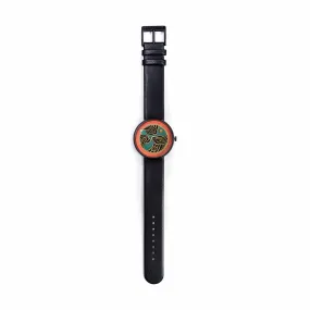 Elegant Dancheong-Inspired Timepiece with Intricate Korean Patterns