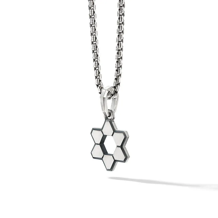 David Yurman Deco Star of David Pendant