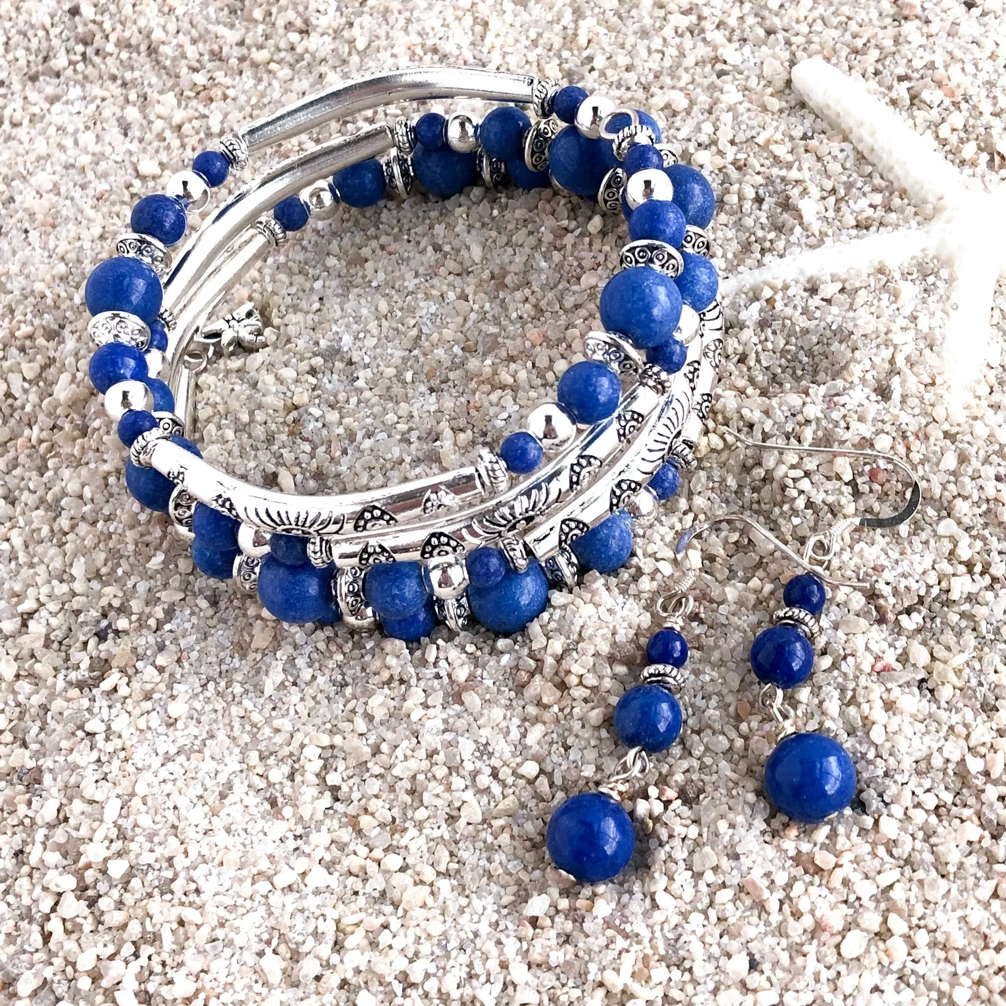 Deep Blue Sea Earrings