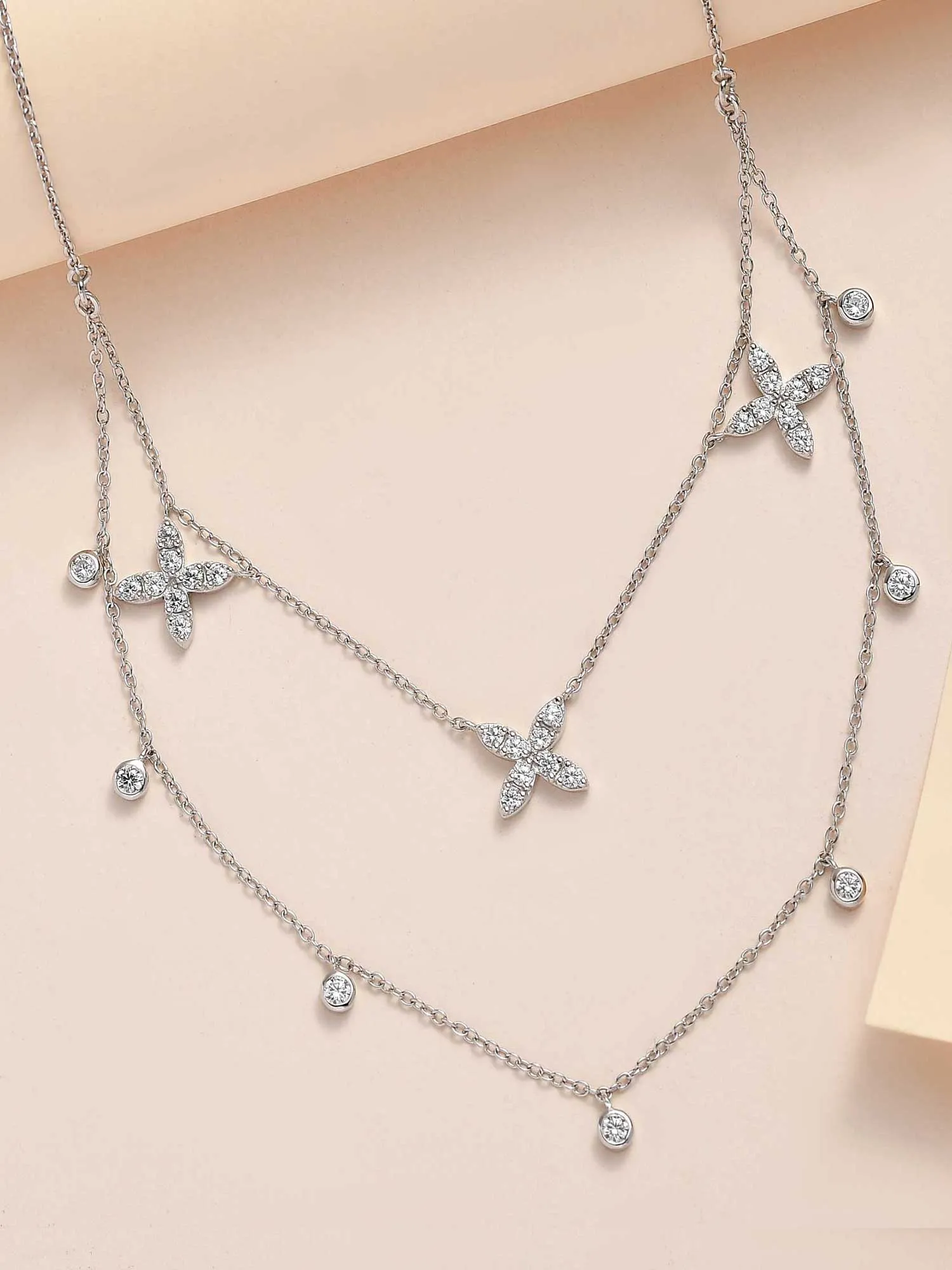 Double Layer Choker Necklace For Women
