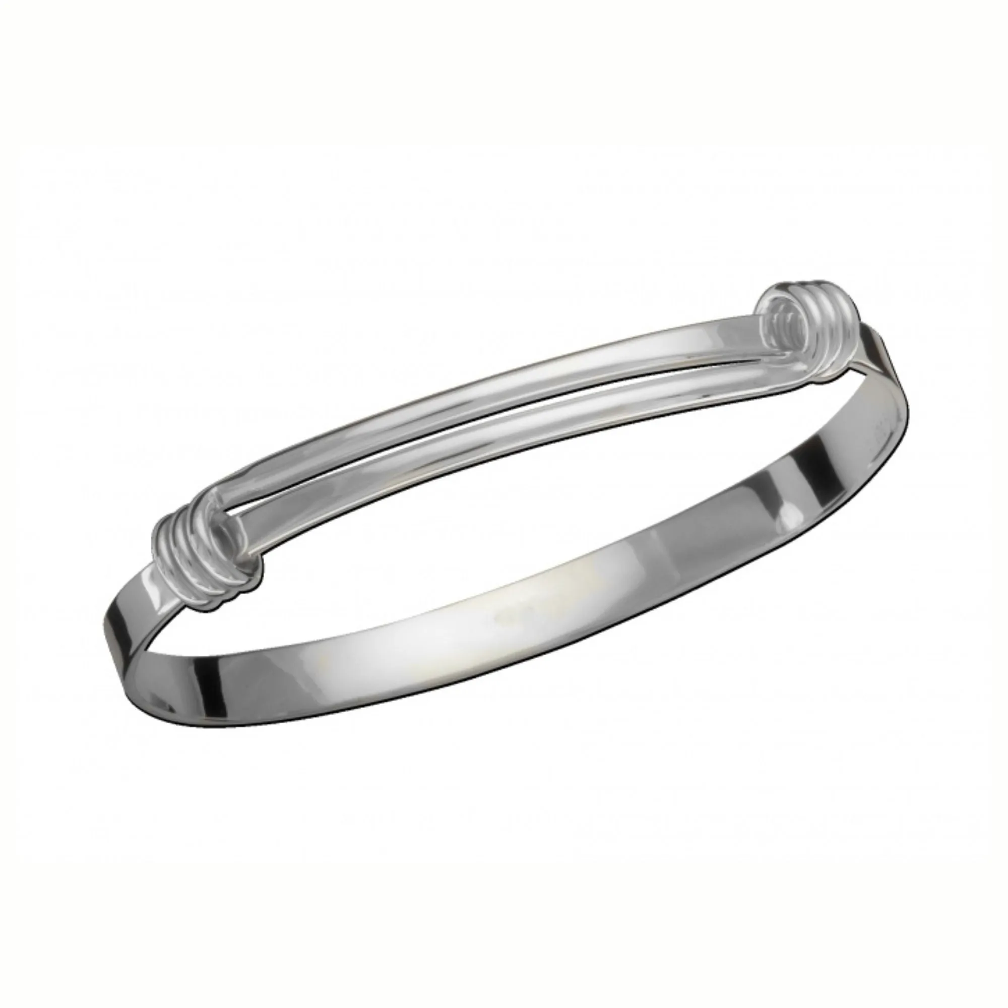 ED LEVIN STERLING SILVER SIGNATURE BRACELET, MEDIUM