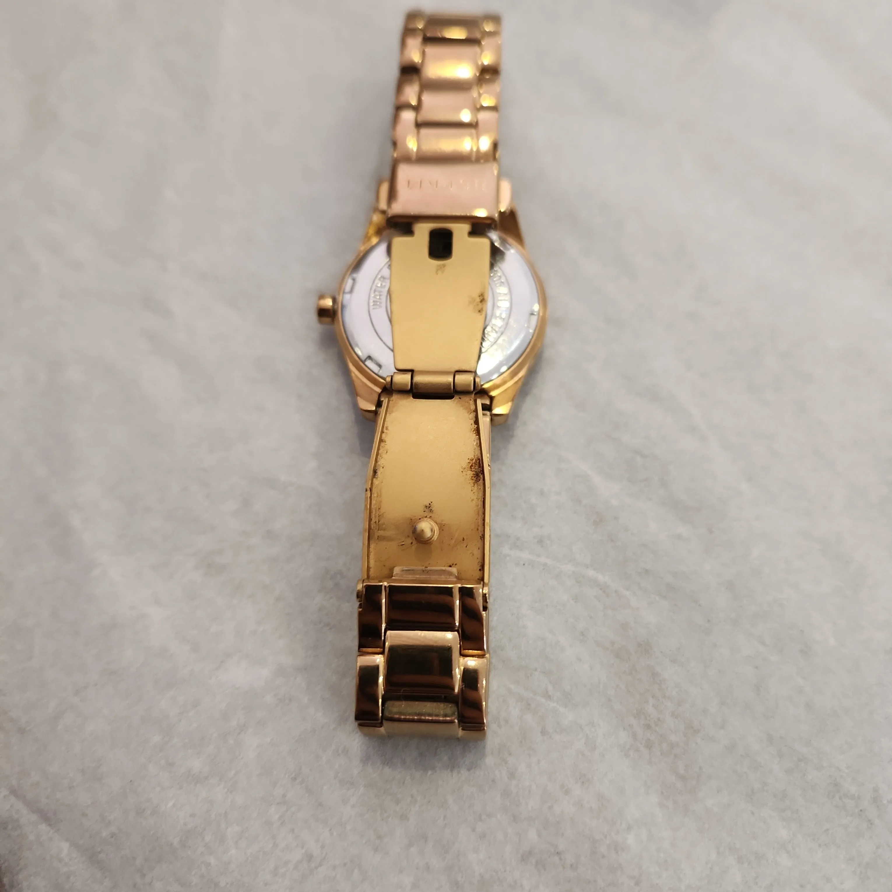 Esprit Gold Tone Stainless Steel Watch | Pre Loved |