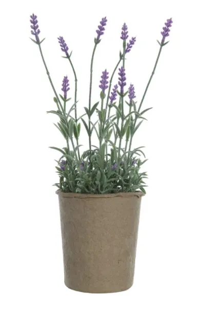 Faux Lavender Plant