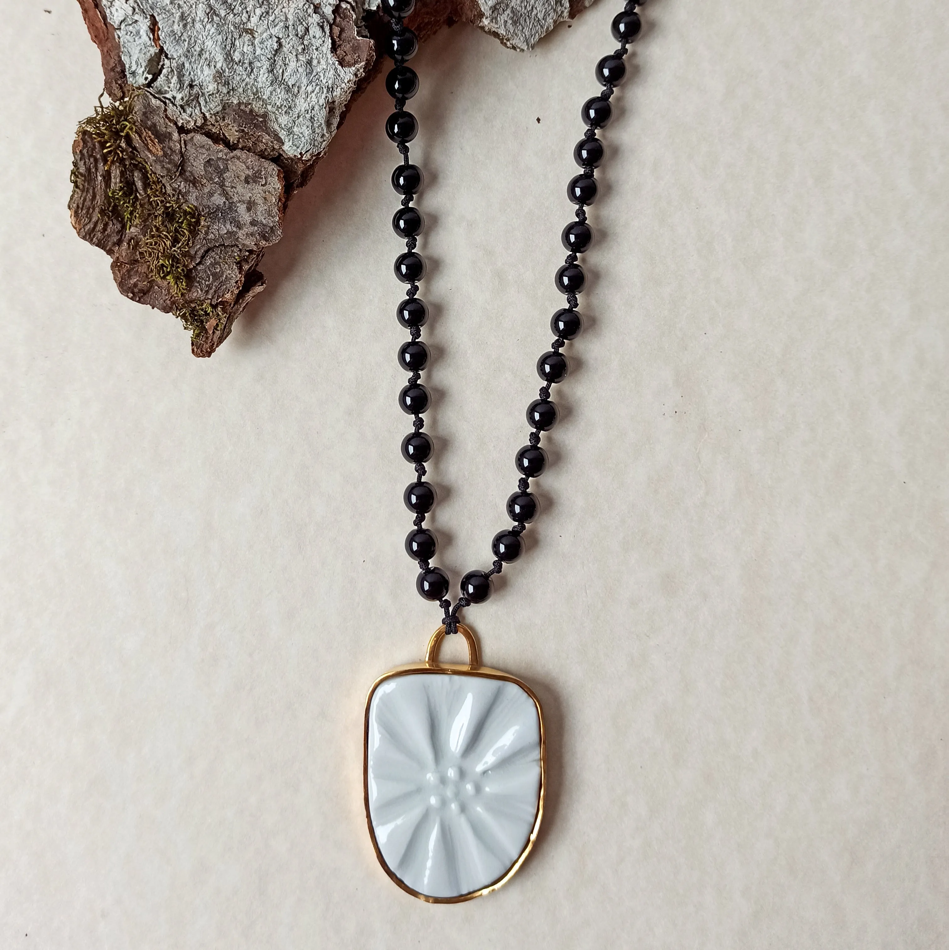 Flower Long Necklace