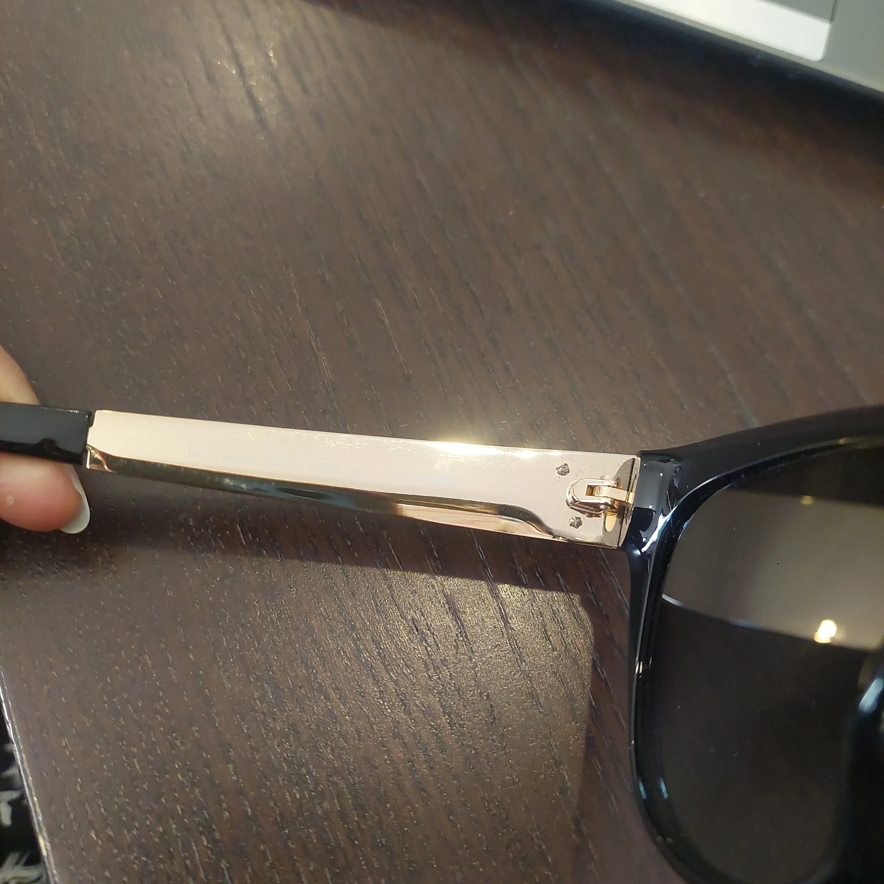 Gucci Black & Gold GG379/N/S Sunglasses | Gently Used |
