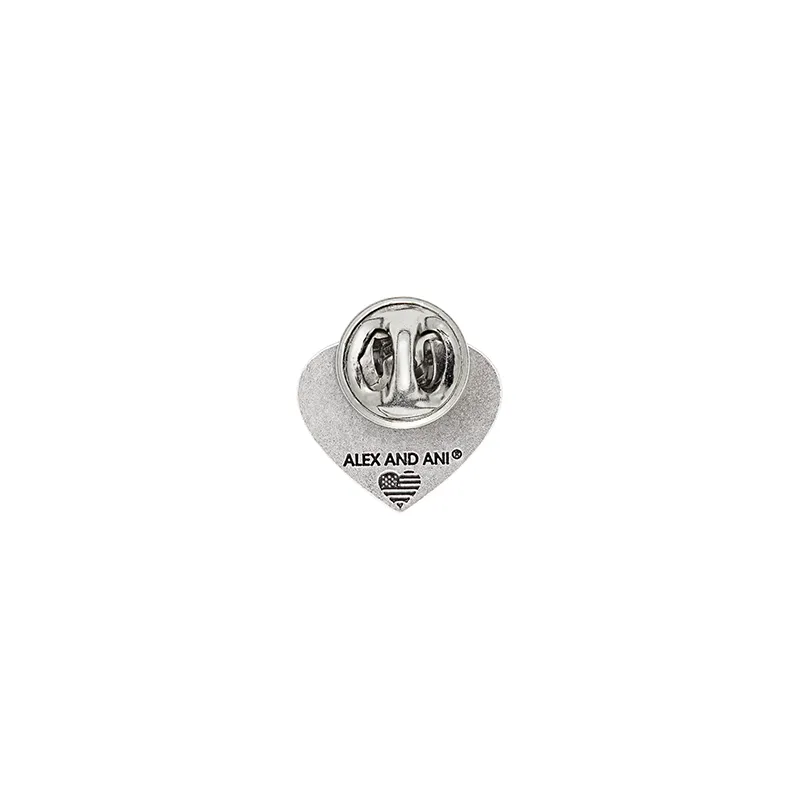 Heart Flag Pin