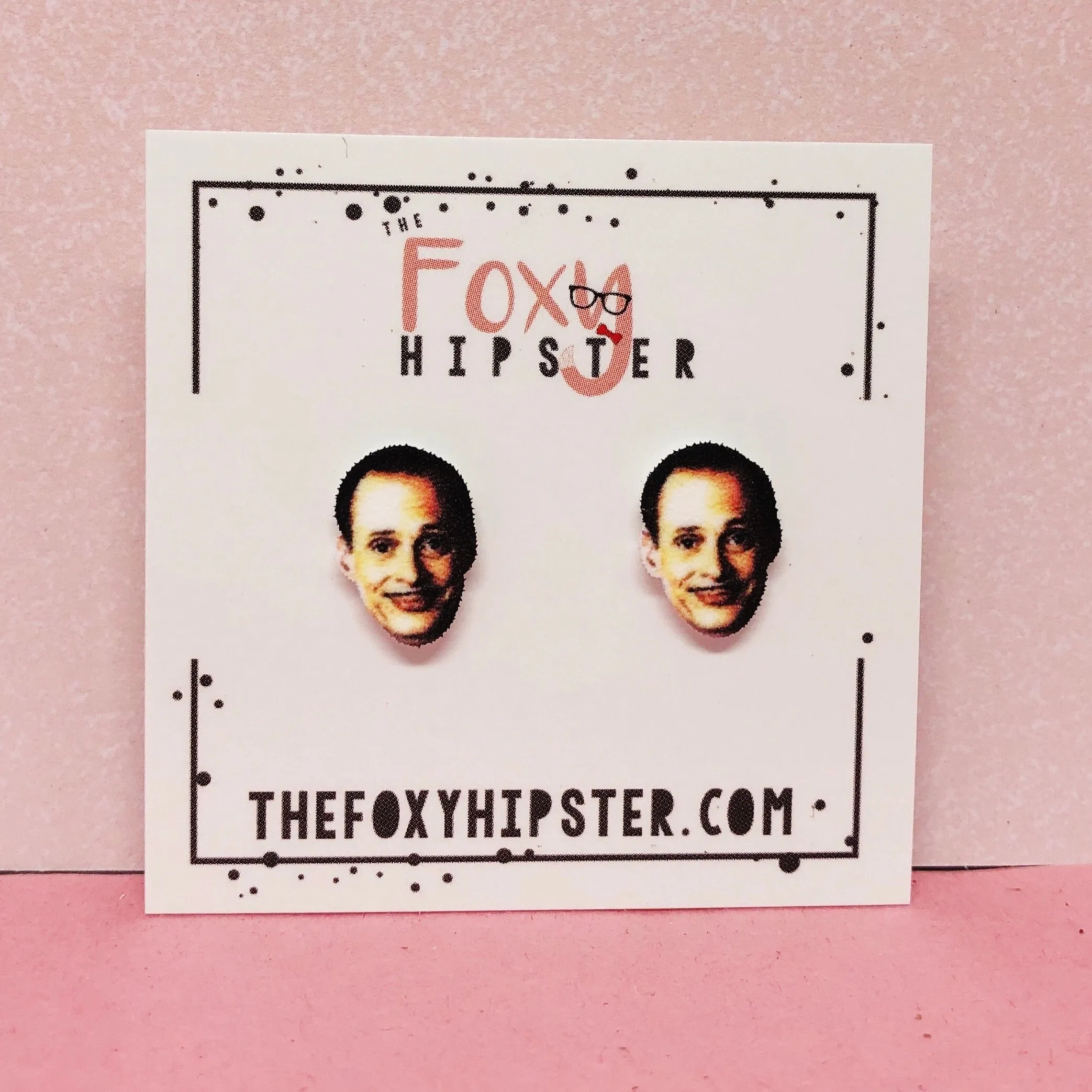 John Waters Inspired Stud Earrings