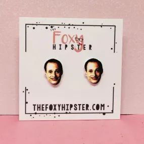 John Waters Inspired Stud Earrings