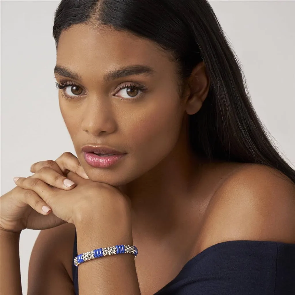 LAGOS Blue Caviar Ceramic Caviar Beaded Bracelet