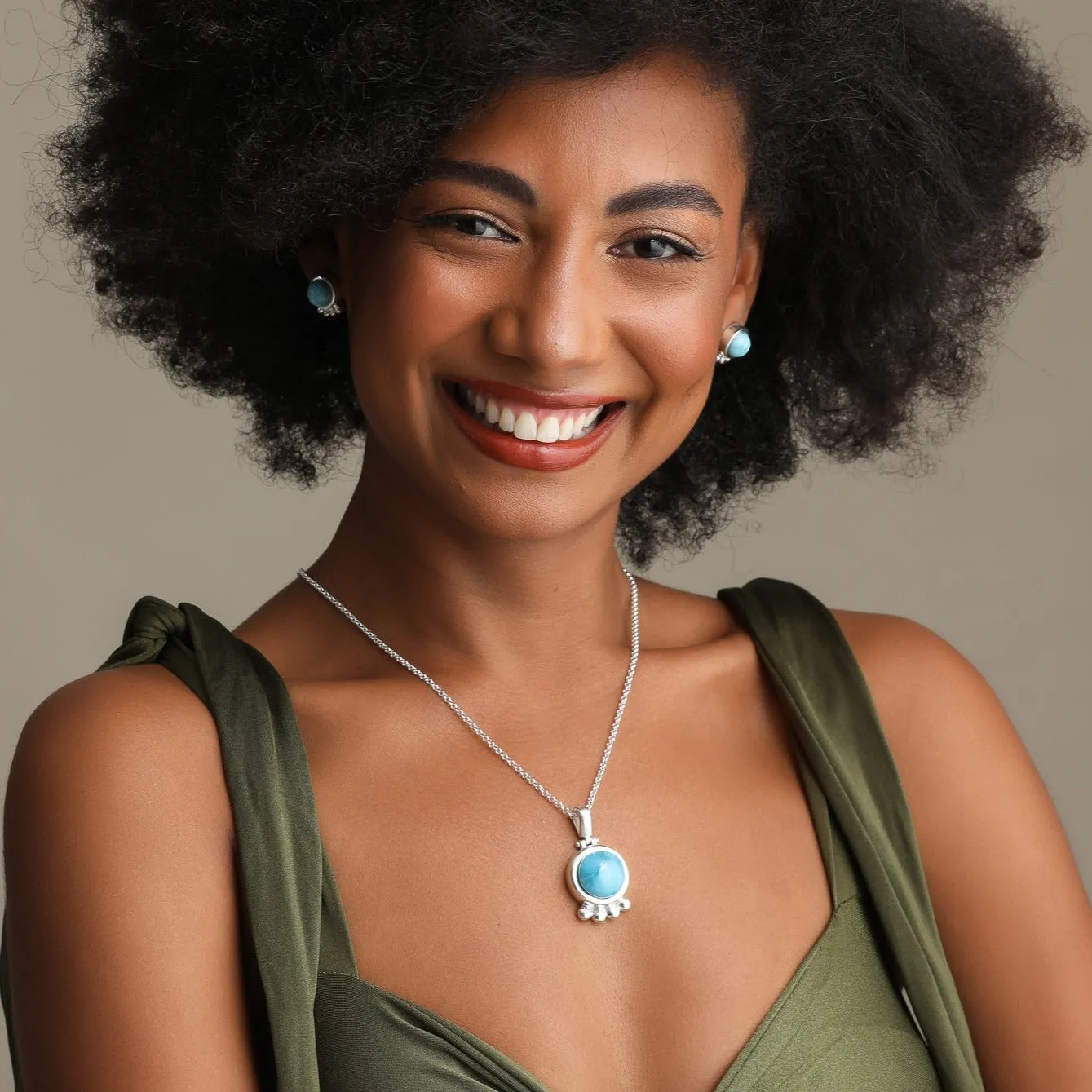 Larimar Pendant Marea