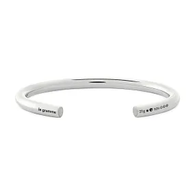 LE GRAMME MEN'S 31G STERLING SILVER POLISHED CUFF BRACELET