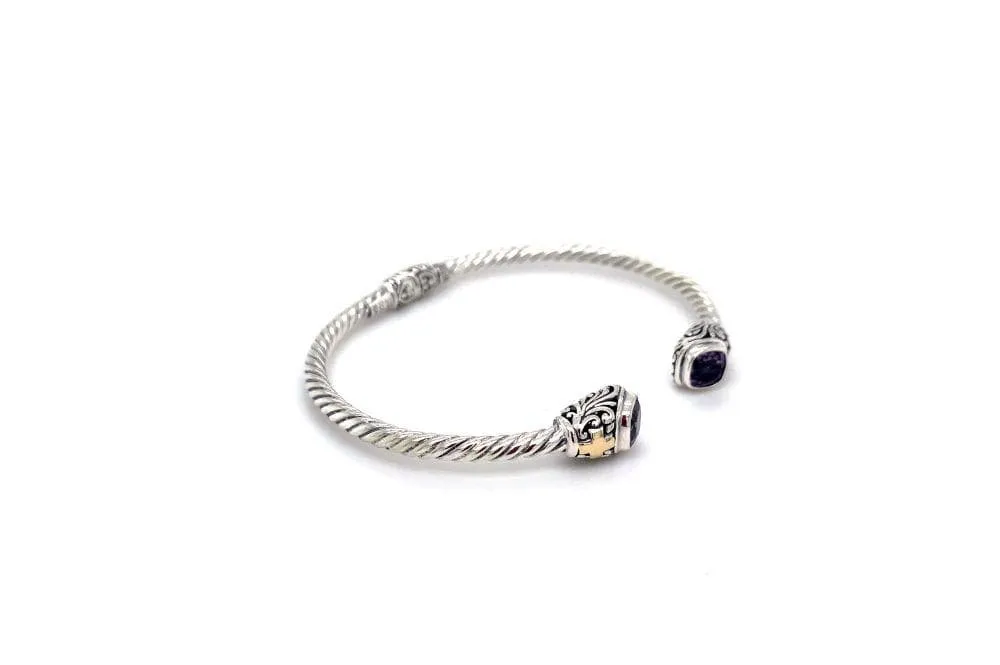 Leyla Bangle- Amethyst