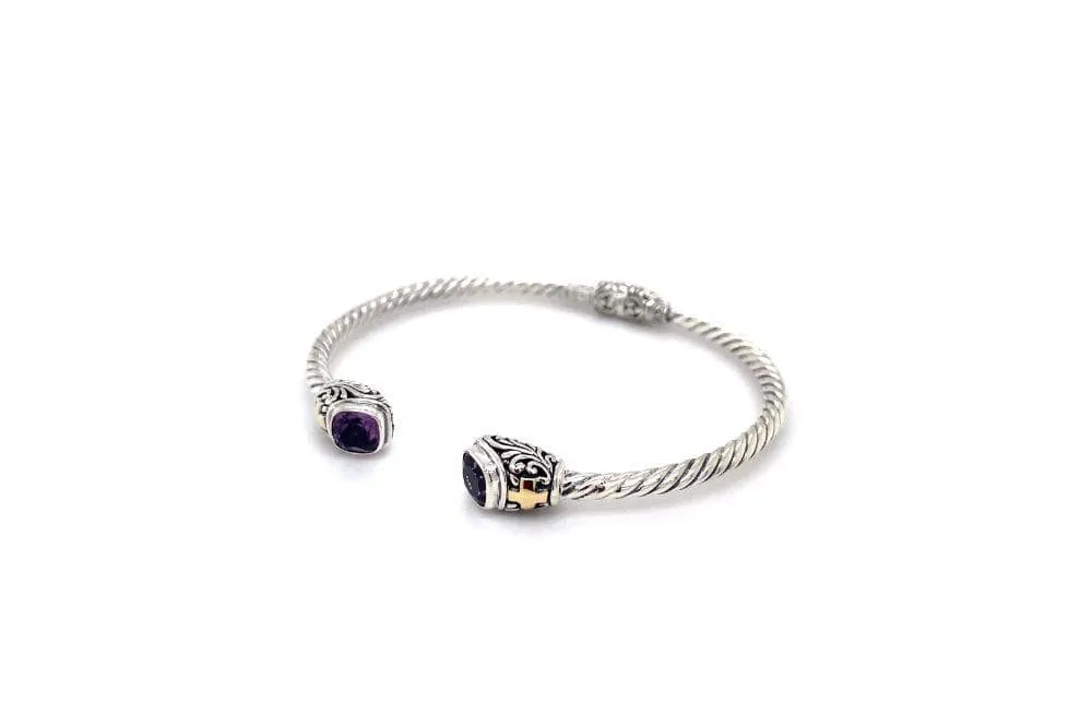 Leyla Bangle- Amethyst