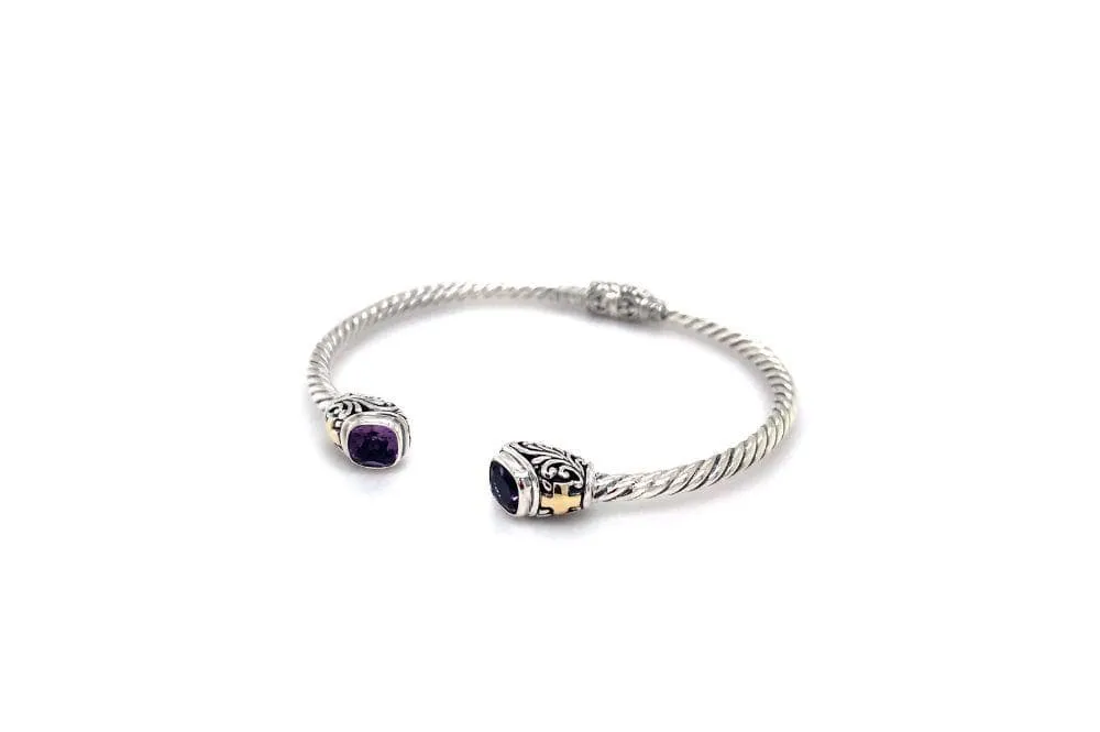 Leyla Bangle- Amethyst