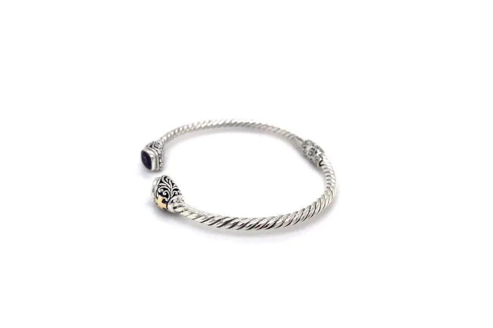 Leyla Bangle- Amethyst