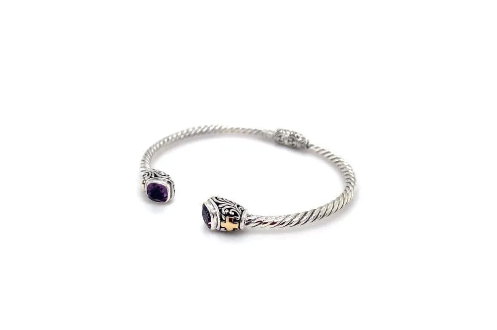 Leyla Bangle- Amethyst