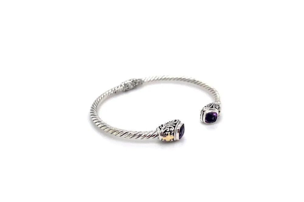 Leyla Bangle- Amethyst