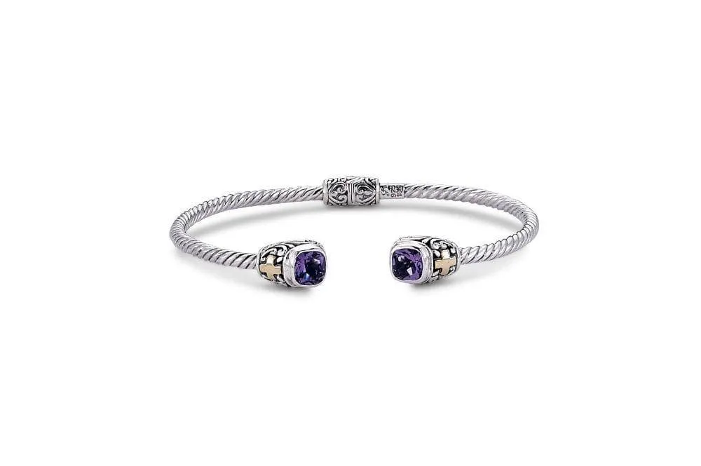 Leyla Bangle- Amethyst