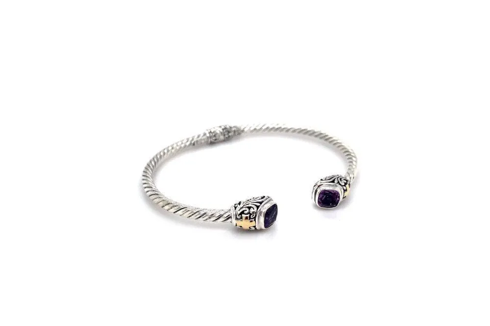 Leyla Bangle- Amethyst