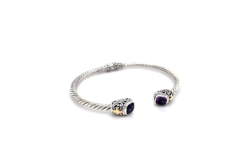 Leyla Bangle- Amethyst